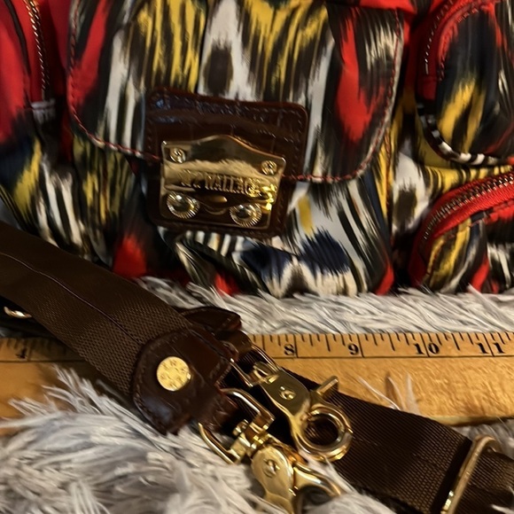 MZ Wallace bundle ikat bag with zipper pouch and detailed crossbody strap - Picture 8 of 16